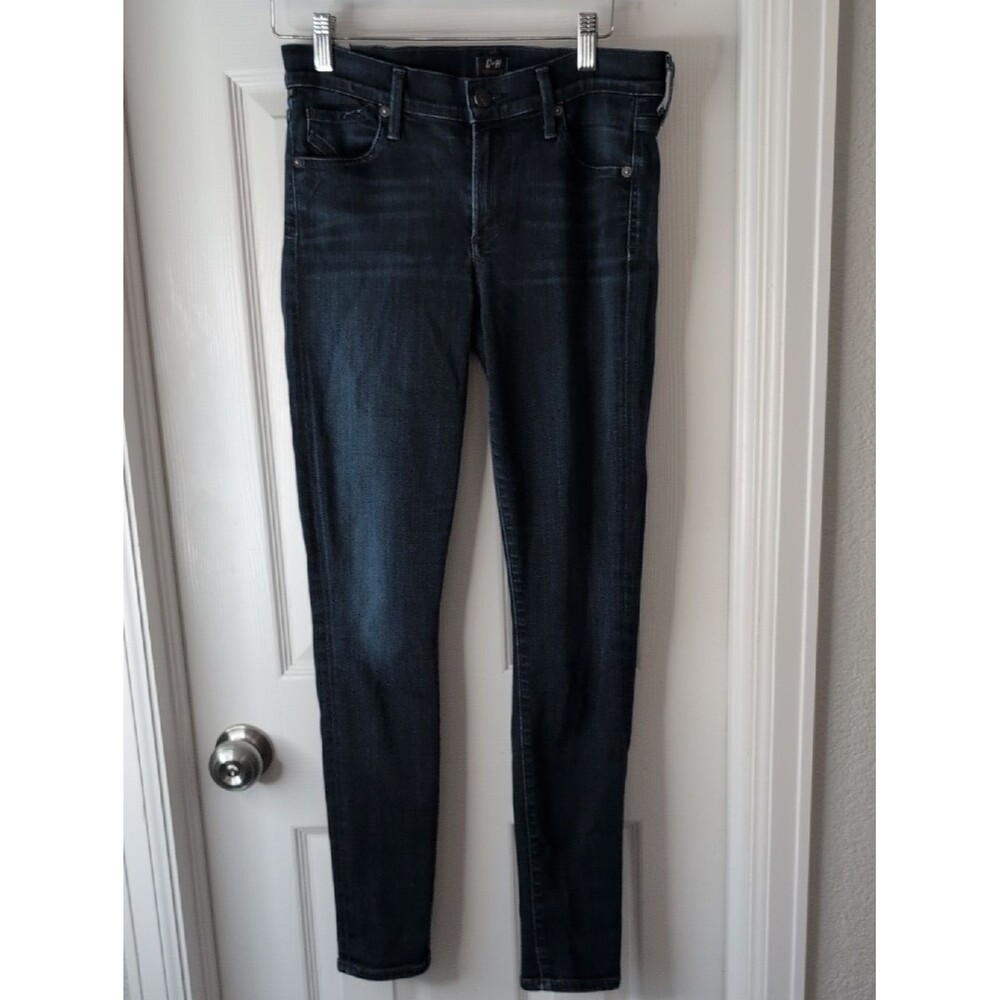 Citizens Of Humanity Avedon Low Rise Skinny Jeans in Dark Indigo Size 28
